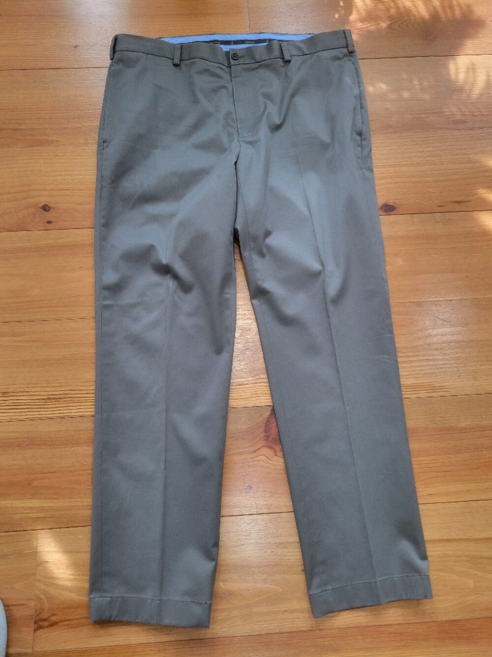 Men's Brooks Brothers Clark Fit Advantage Stretch Chino Pants 38x32 Olive Green